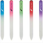 JH8708 Glass Nail File In Sleeve With Custom Imprint